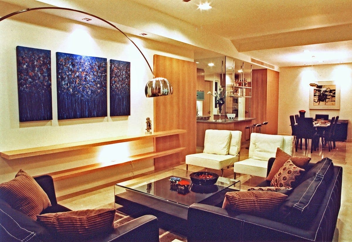 Binjai Residency: a living room