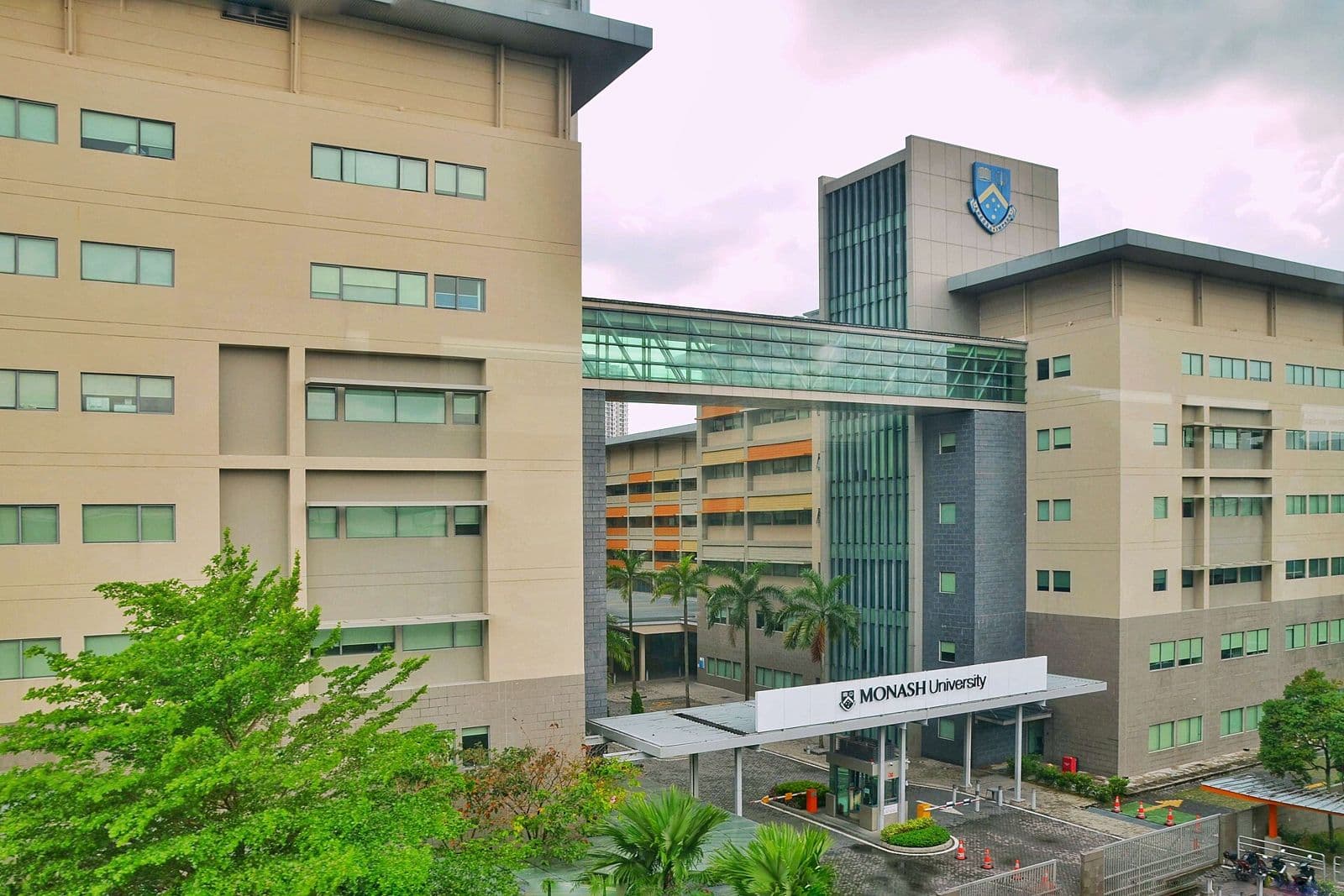 Monash University Malaysia: the entrance