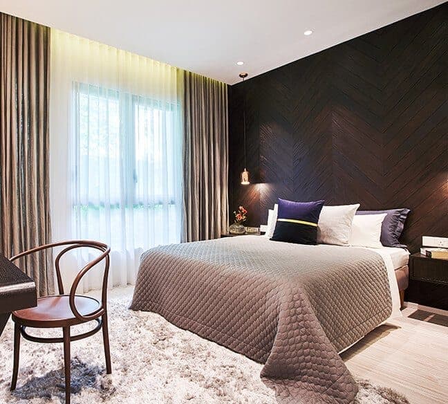 Cantara Residences: a bedroom