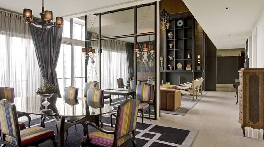 Dua Residency: the dining room