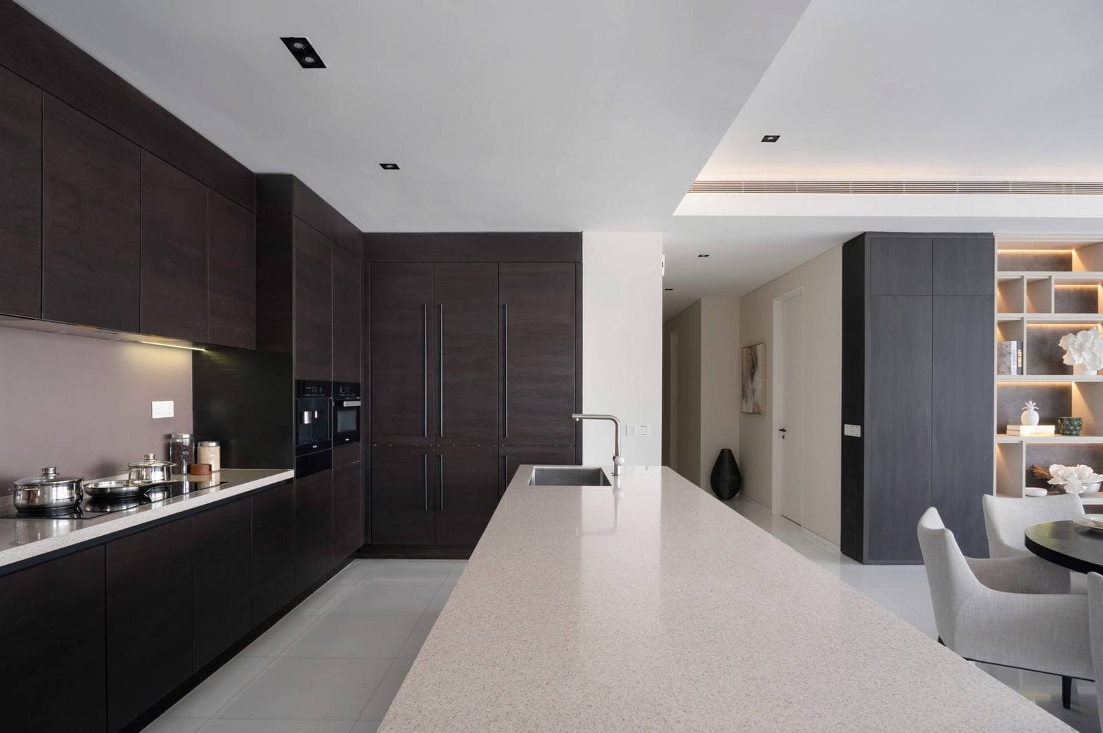 Le Nouvel KLCC: kitchen, 2,110 sq ft show unit
