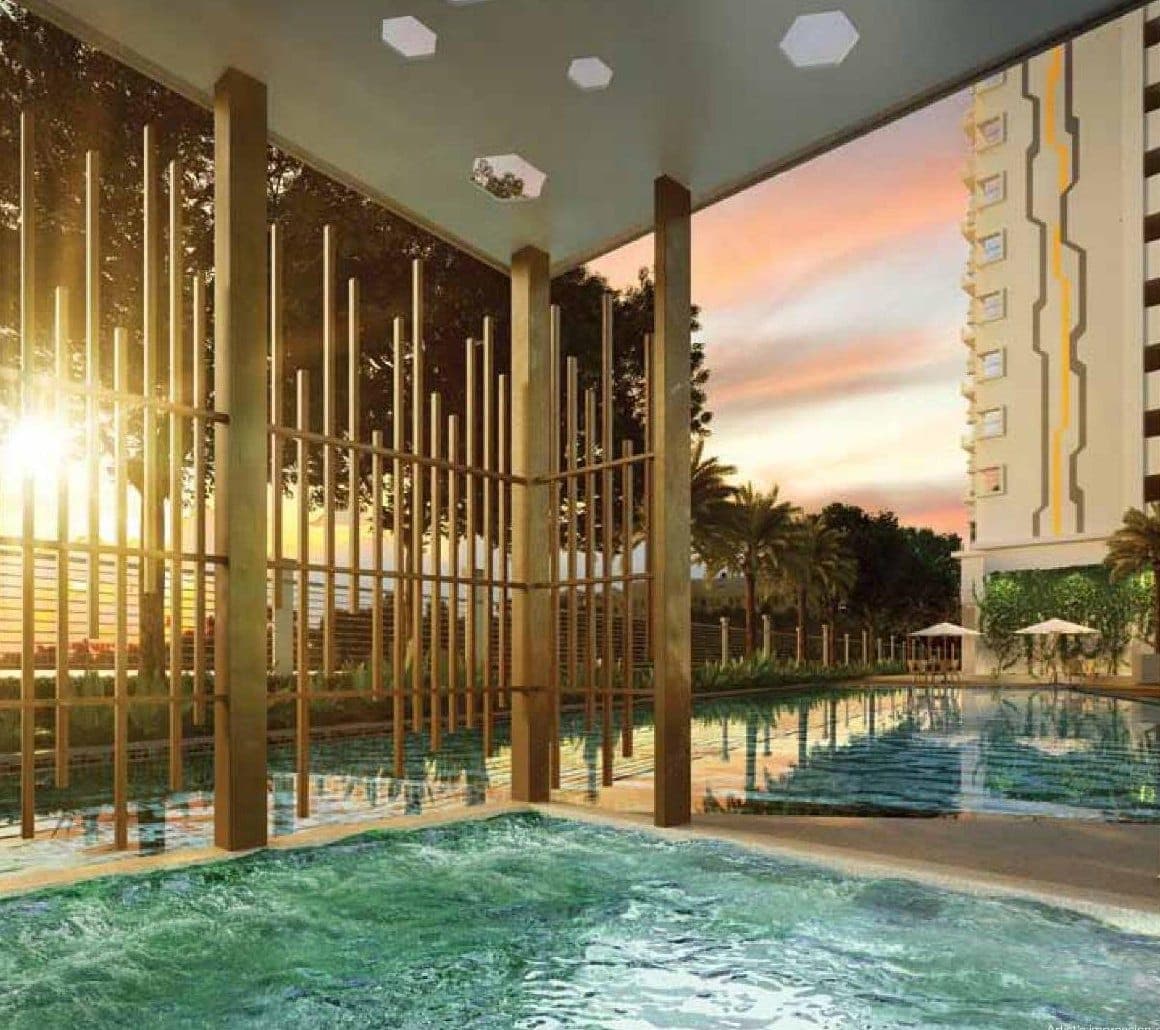 Saville Cheras: artist's impression of the pool