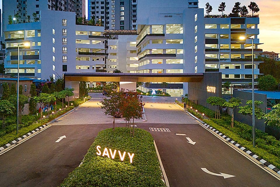 Savvy @ Riana Dutamas: the entrance