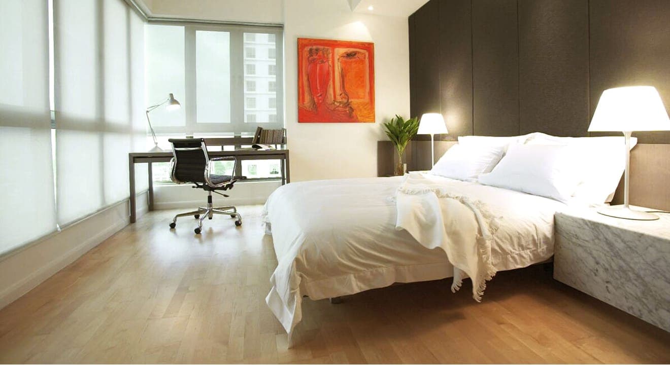 The Maple Condominium: a bedroom