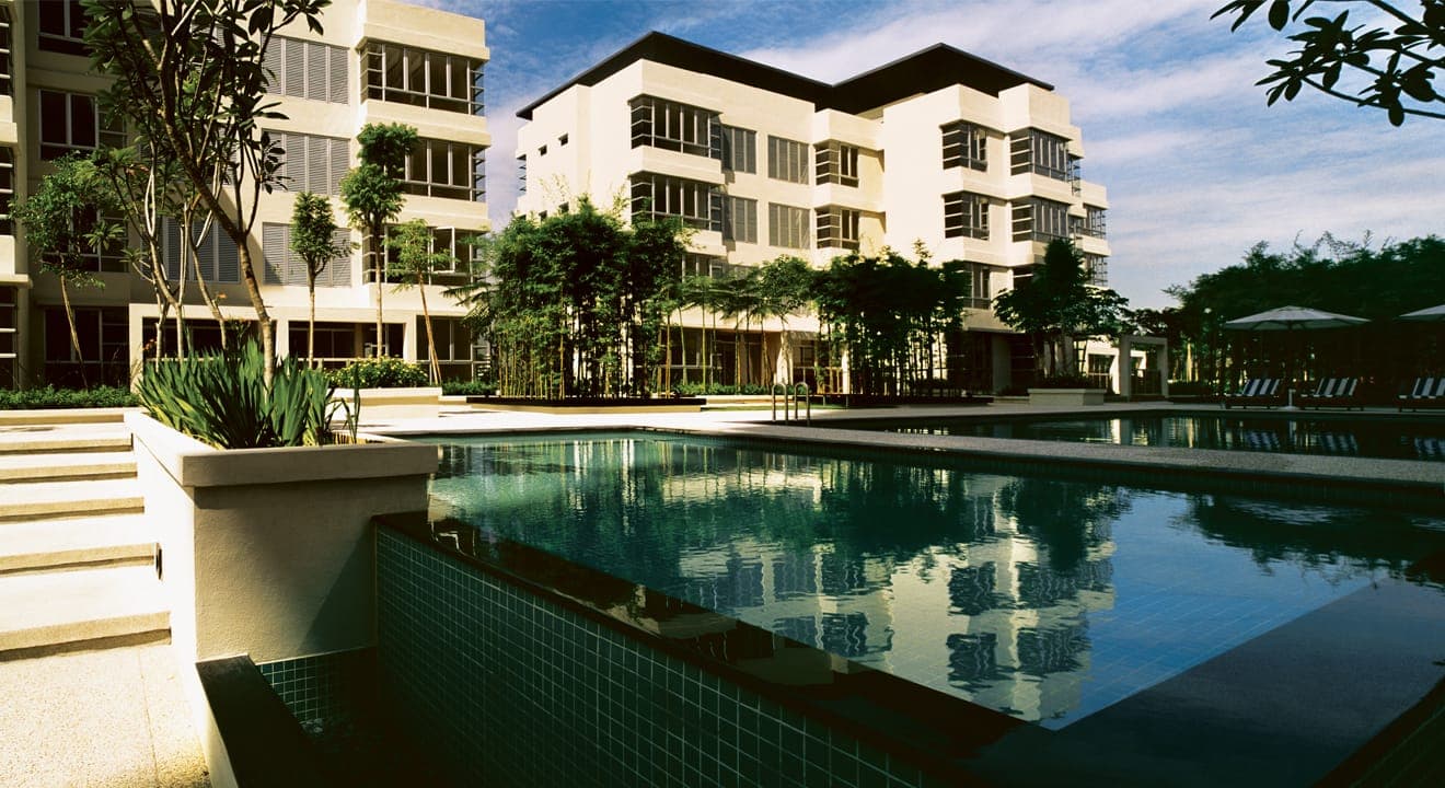 The Tamarind: the pool