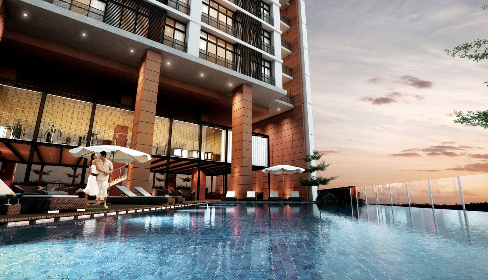 TTDI Ascencia: artist's impression of the pool