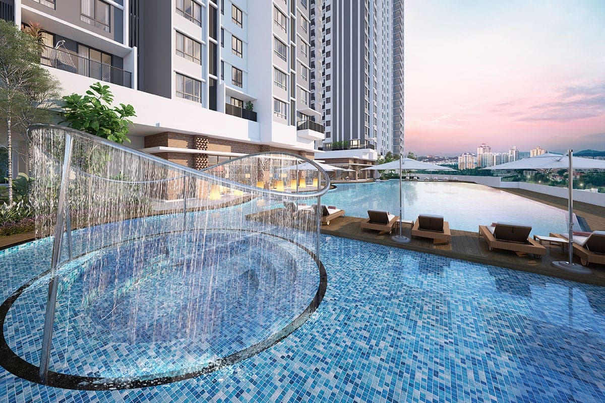 You CIty III: artist's impression of the pool